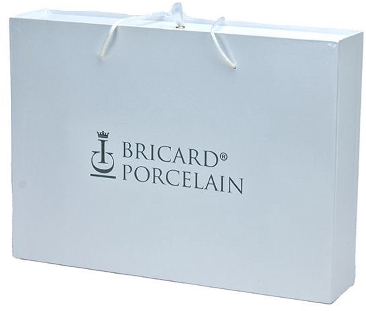 Bricard Drancy Coffee Set - 12-Piece - White/Marble - Coffee Cups and Saucers