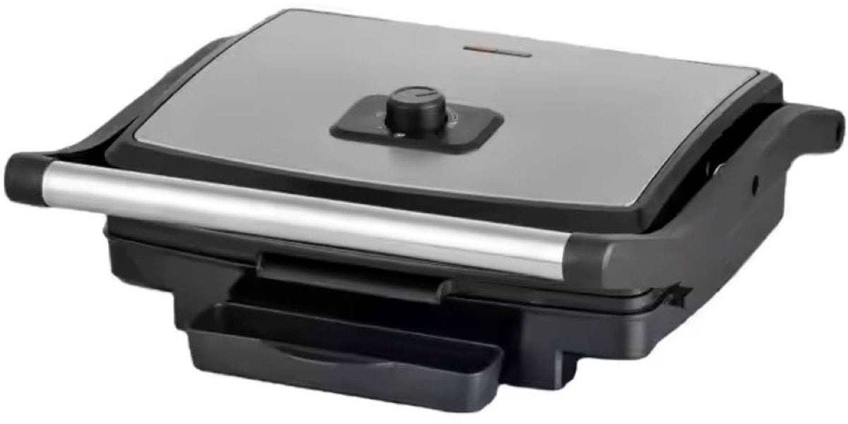Teffo Contact Grill - XL Sandwich Maker - Sandwich Iron - Temperature Control - Cool Touch - 1800W