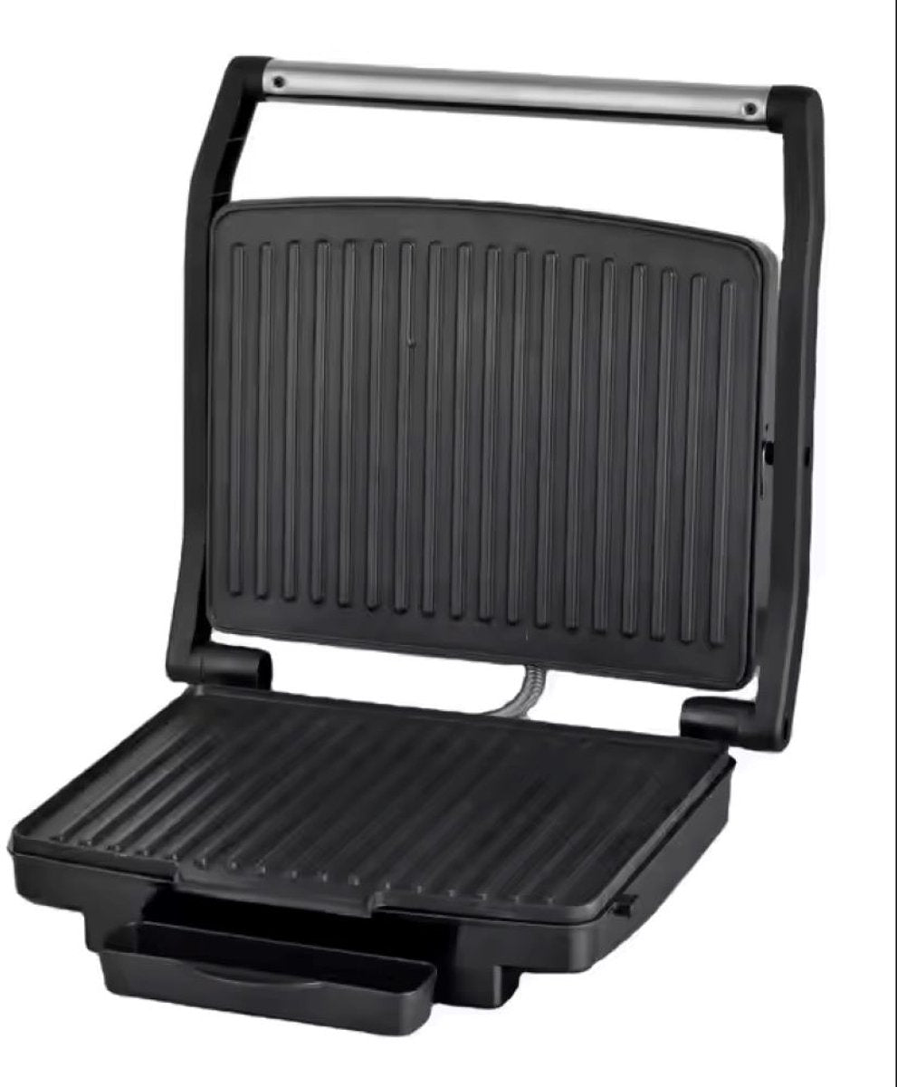 Teffo Contact Grill - XL Sandwich Maker - Sandwich Iron - Temperature Control - Cool Touch - 1800W