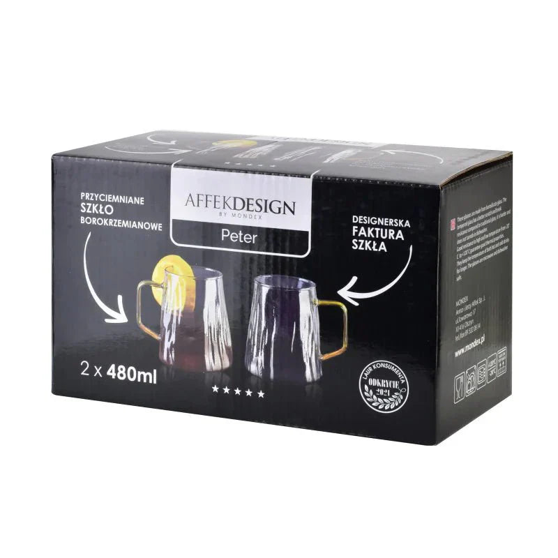 Affekdesign Gletsjerglazen Mok glas productafbeelding 2
