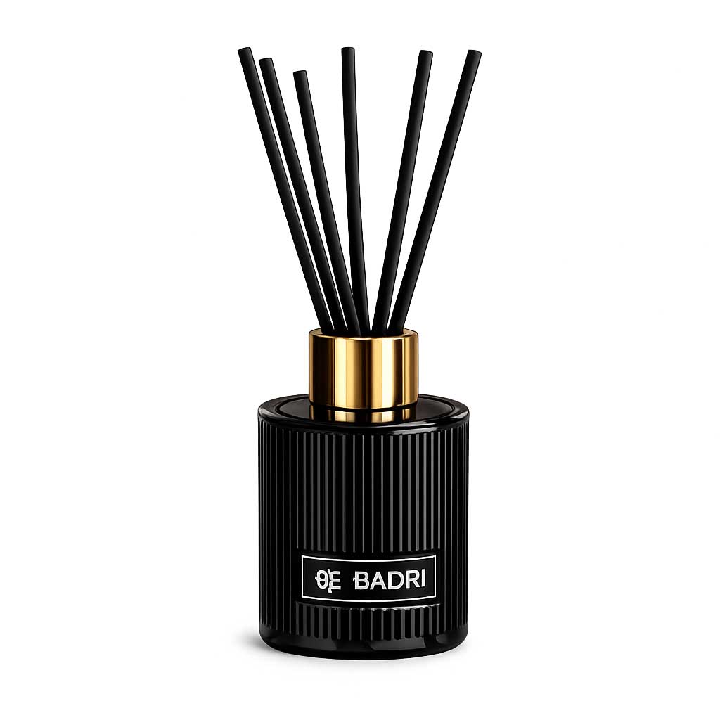 BADRI Geurstokjes White Jasmine 120ML - Luxe Reed Diffuser - Geur voor Woonkamer & Badkamer