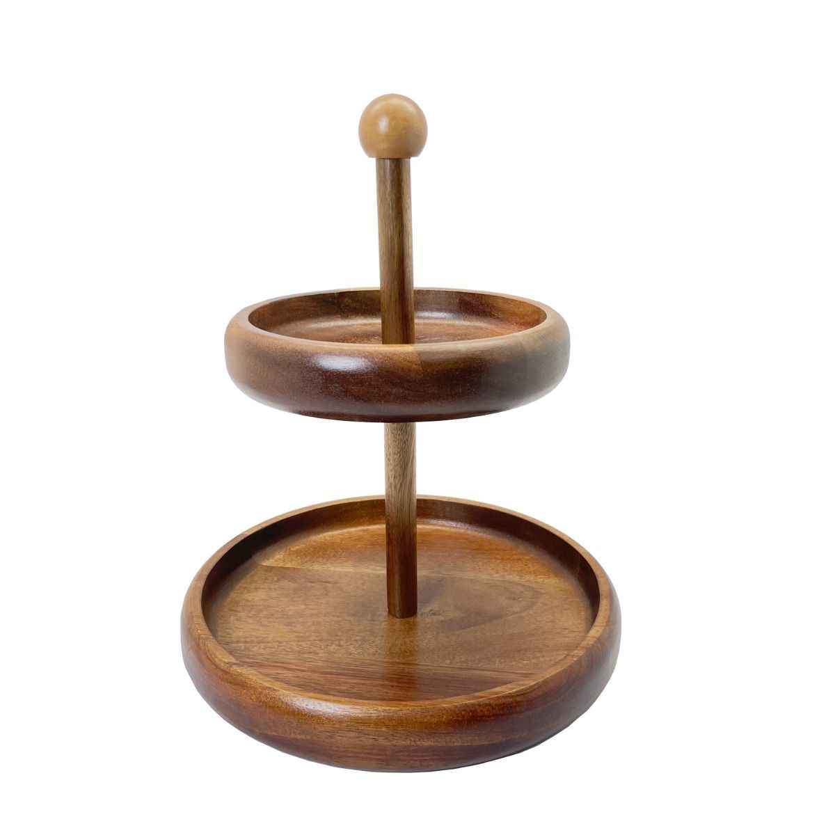 Bricard Etagère - 2-Laags - Acacia Hout - 25-30cm