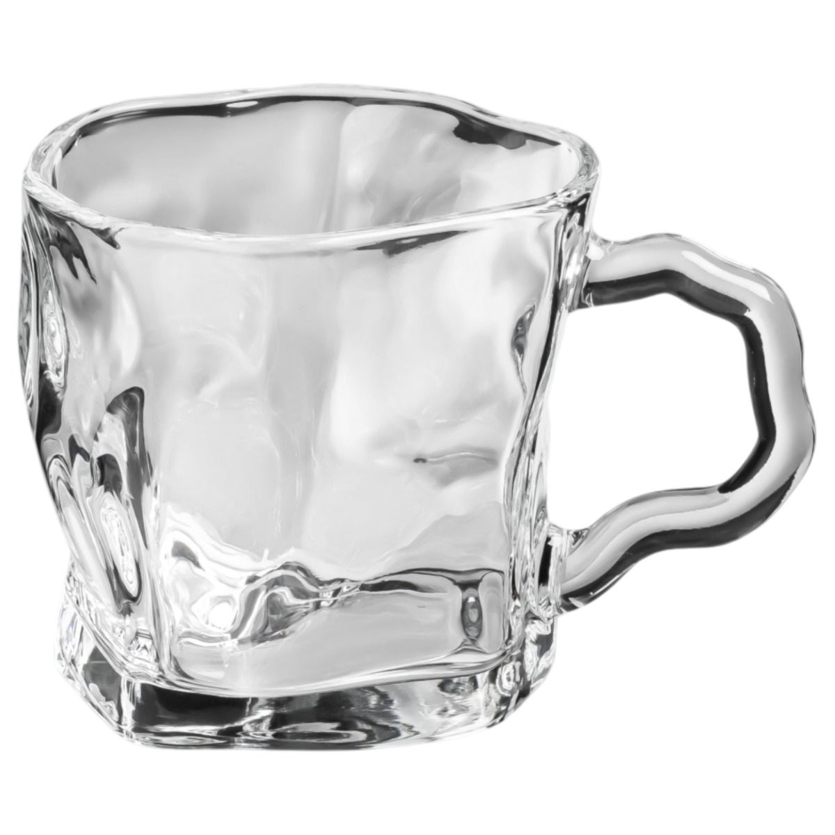 Bricard Ronda Theeglazen met Oor - 250 ml - 6-delig - Transparant Glas