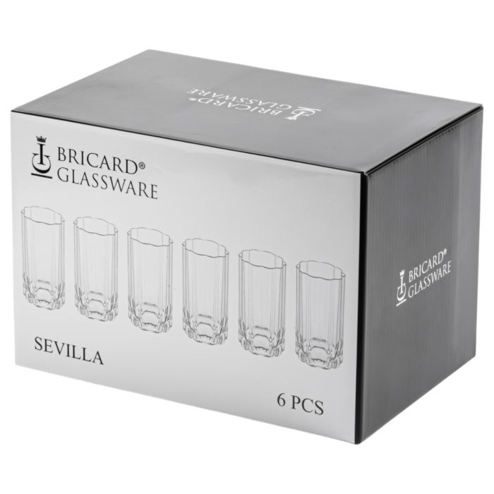 Bricard Sevilla Longdrinkglazen - Set van 6 - Waterglas