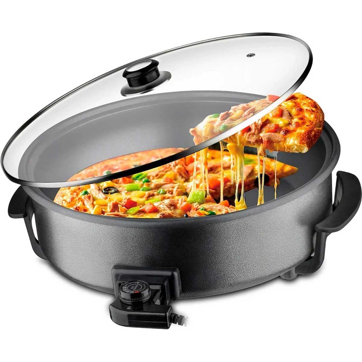 Cheffinger Elektrische Pizza Pan pizza pan