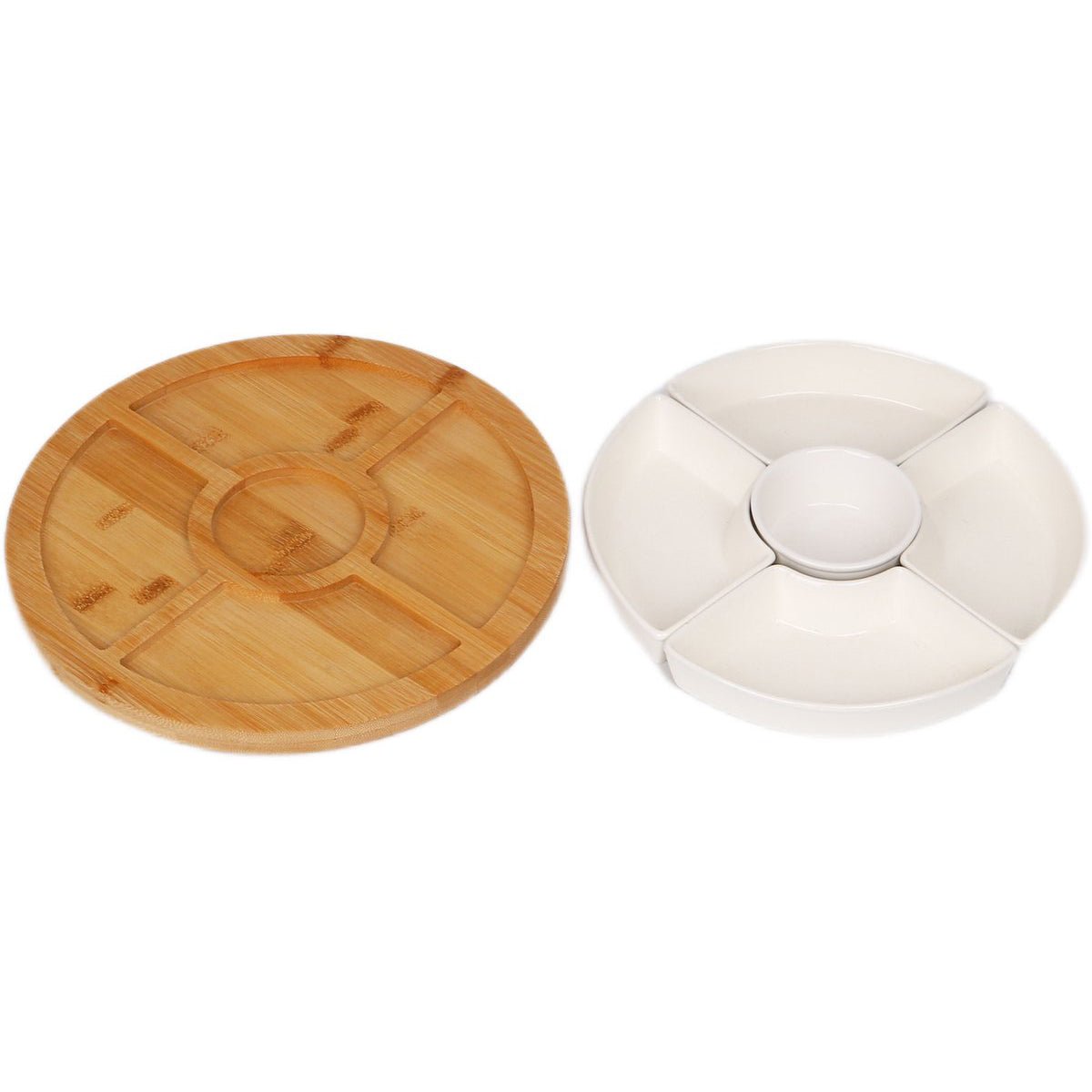Cheffinger Snackschaal met 5 Bakjes snack- & tappasschalen productafbeelding 3
