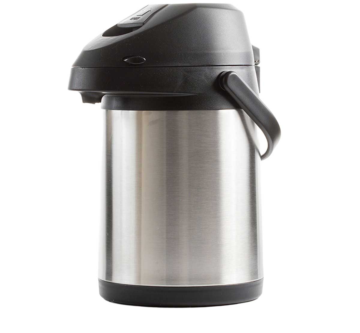 Kadirelli Thermoskan met Pomp - 4 Liter - Thermosfles - RVS