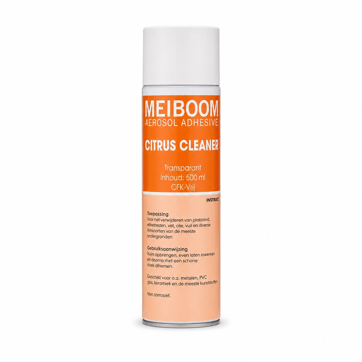 Meiboom Citrus Cleaner - Lijmverwijderaar - Spuitbus - 500 ML