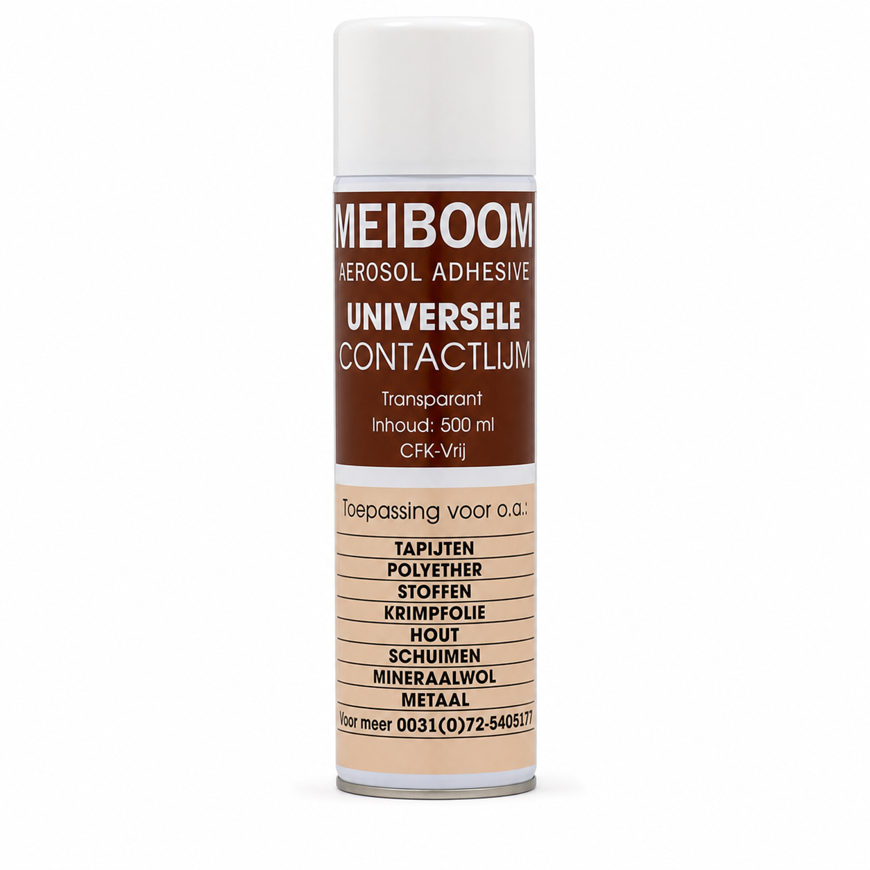 Meiboom Professionele Spraylijm - Spuitlijm - Universele Contactlijm - Spuit - Lijmspray - 500ML