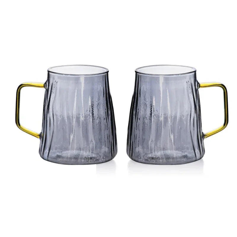 Affekdesign Gletsjerglazen Mok - 480ml - Set van 2 - Theeglas - Sapglazen - TEKZEN