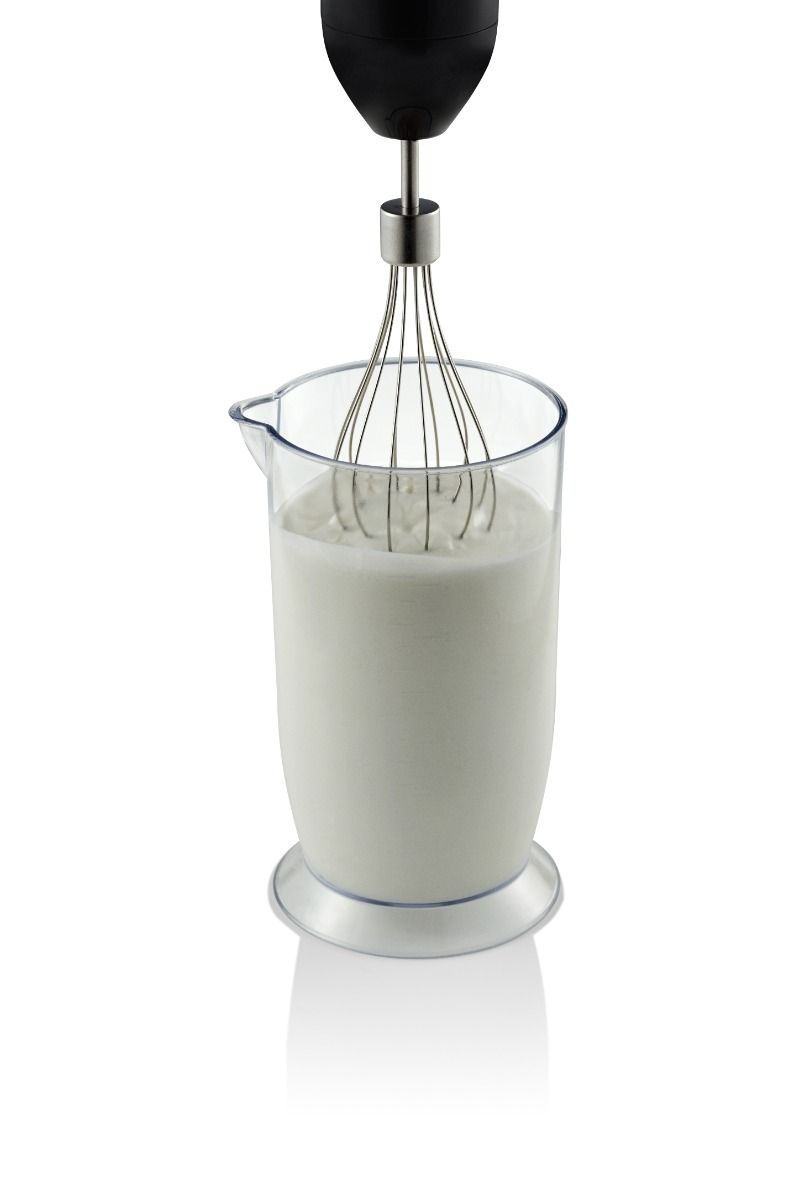 Arzum Chefblend Maxi Hand Blender Set - 1000 W - Stepless speed control - Measuring cup - Mixing beaker - Black, Stainless steel
