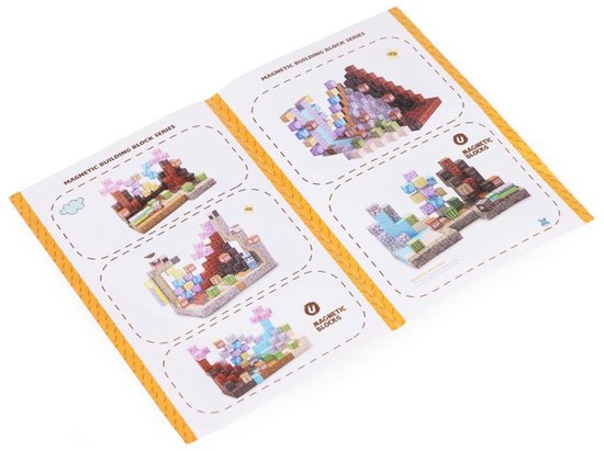 Magnetische Bouwblokken Set - 86 Delig - Magnetische Kubussen - Educatief Constructiespeelgoed voor Kinderen – foto 2