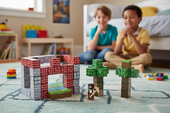 Magnetische Bouwblokken Set - 100 Delig - Magnetische Kubussen - Educatief Constructiespeelgoed voor Kinderen – foto 3