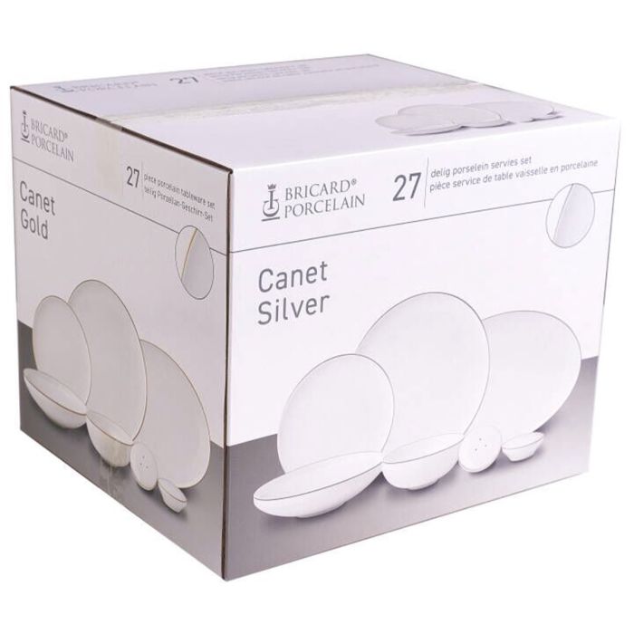 Bricard Canet Serviesset Wit 27-delig Porselein – productfoto 8