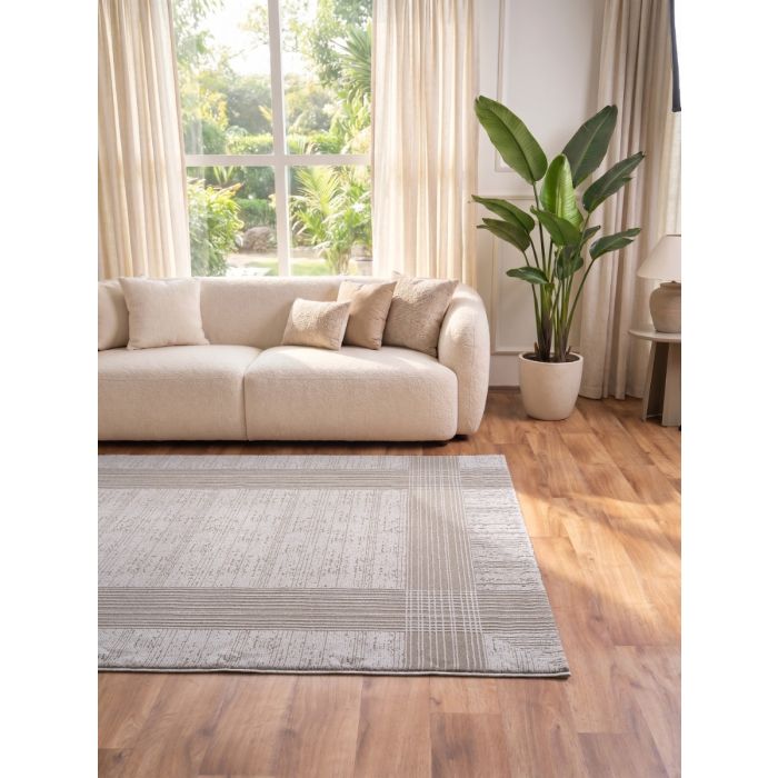 Cinar Carpets Style E876A - Vloerkleed Taupe - 12 mm - foto 2
