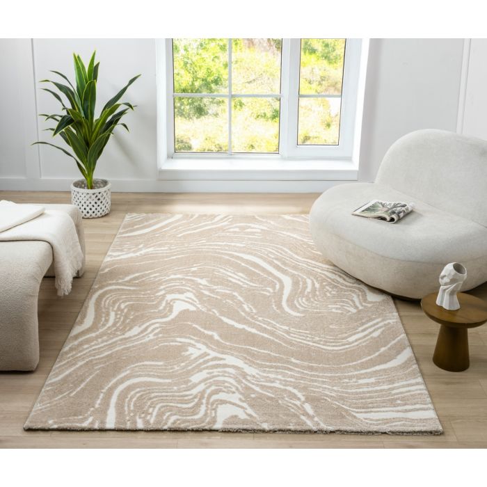 Cinar Carpets Nova D230A - Vloerkleed Crème - 13 mm