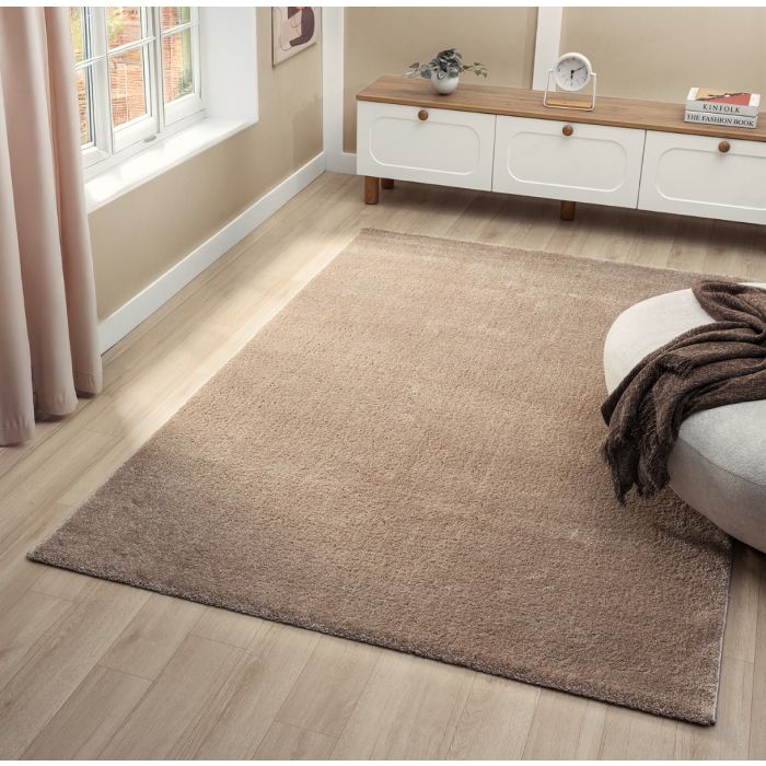 Cinar Carpets Asta 1000A - Vloerkleed Beige - 20 mm