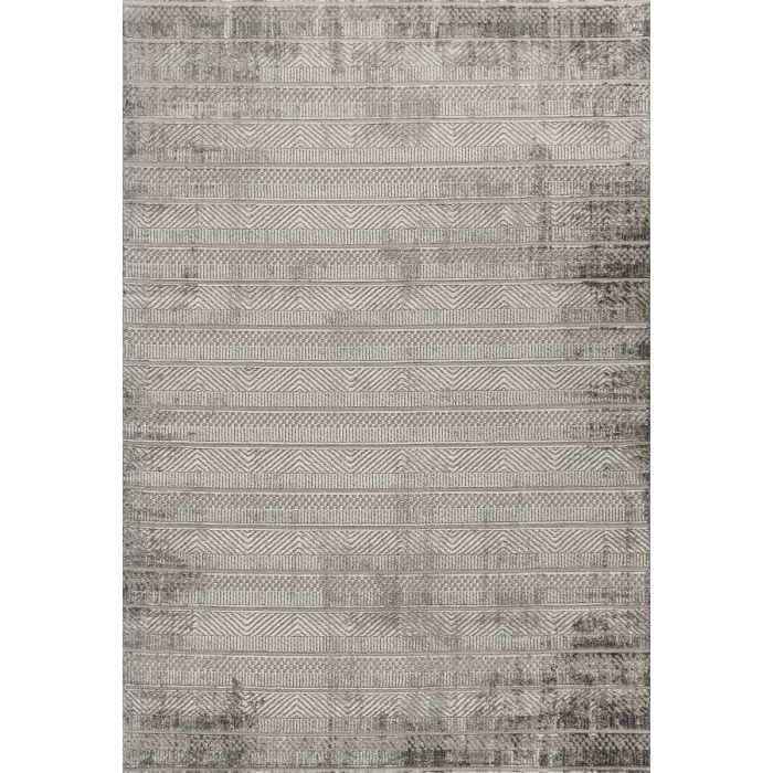 Cinar Carpets Elit 2811C - Vloerkleed Grijs / Crème - 10 mm