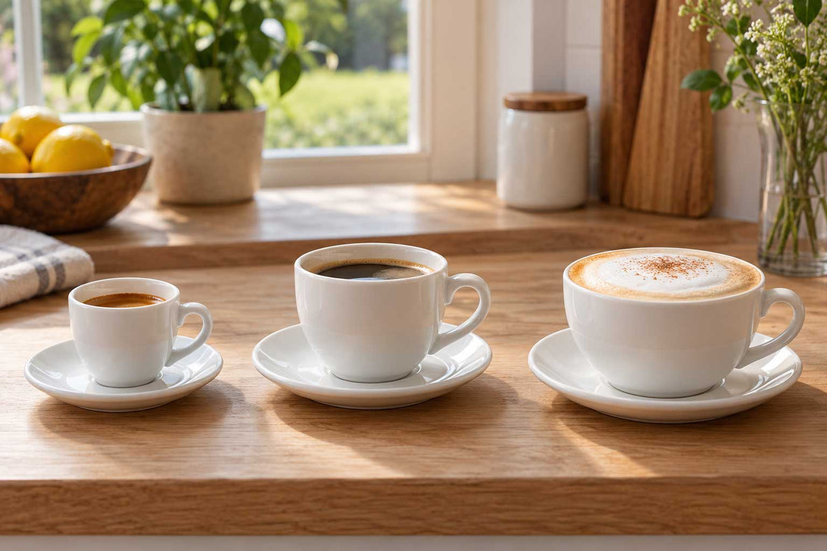 Koffiekopjes kiezen: welk formaat past bij jouw favoriete koffie?
