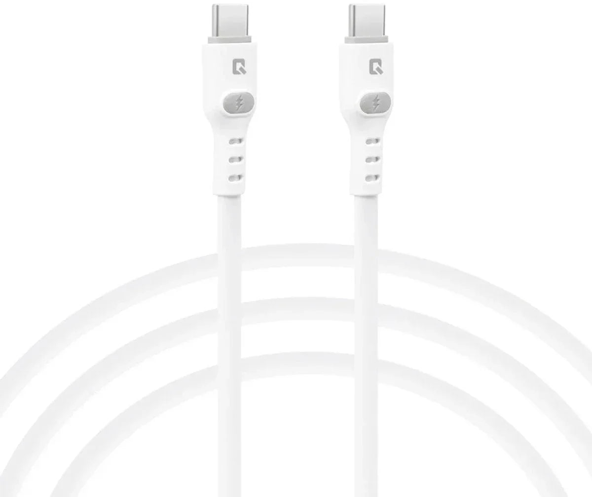 TUNIQ USB-C auf USB-C Kabel – 100 cm – Schnelles Ladekabel – Weiß