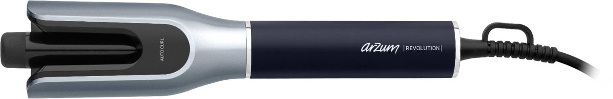 Arzum Revolution Automatischer Lockenstab AR5156-94300 | Silber/Schwarz - LED-Anzeige - Keramikbeschichtung - 25W