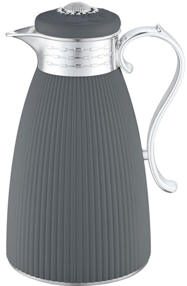 Ferveo HELENA Thermoskanne - 1L - Grau/Silber