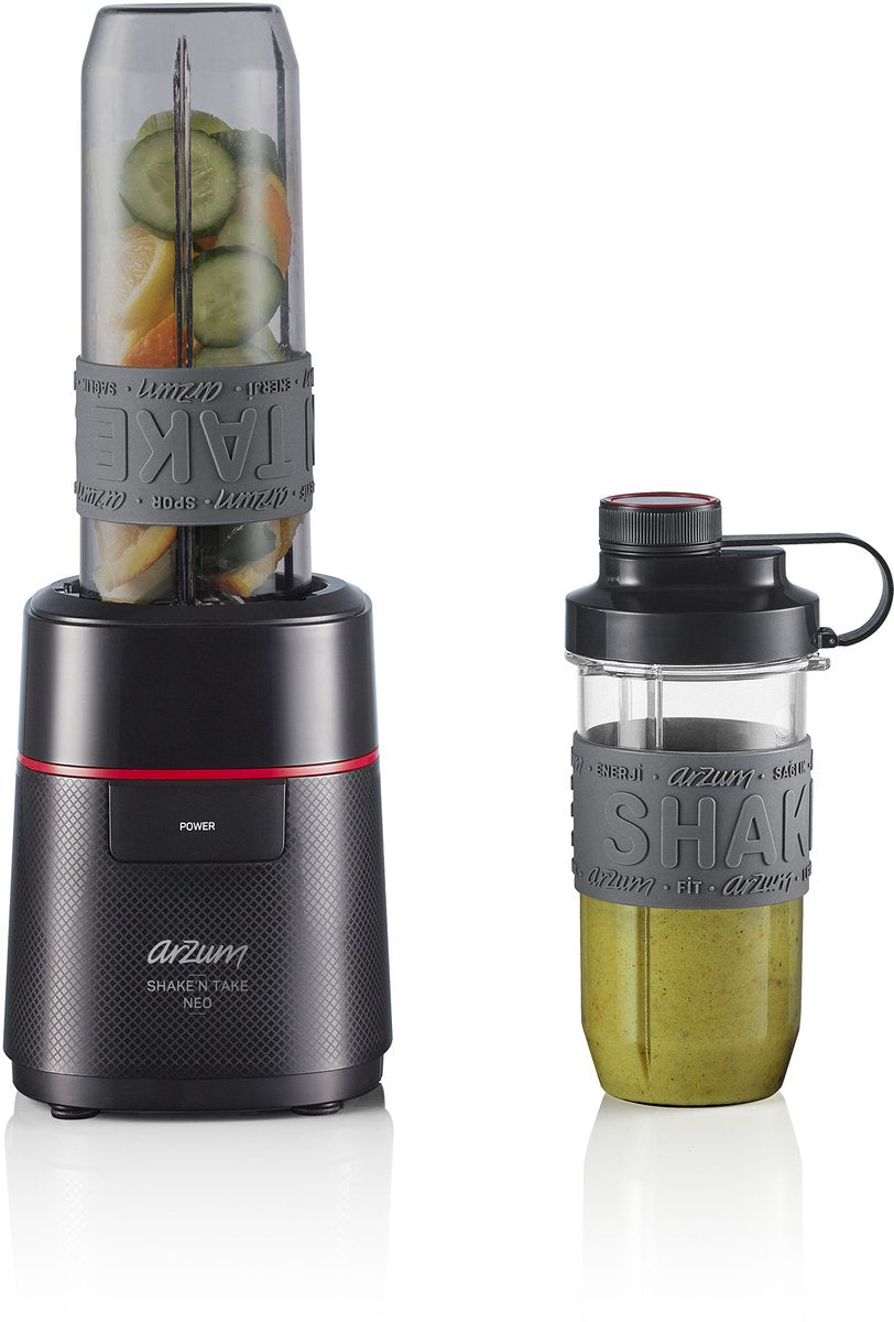 Arzum Shake 'n Take Neo Blender AR1147-0100 | Schwarz - Miniblender - 500W