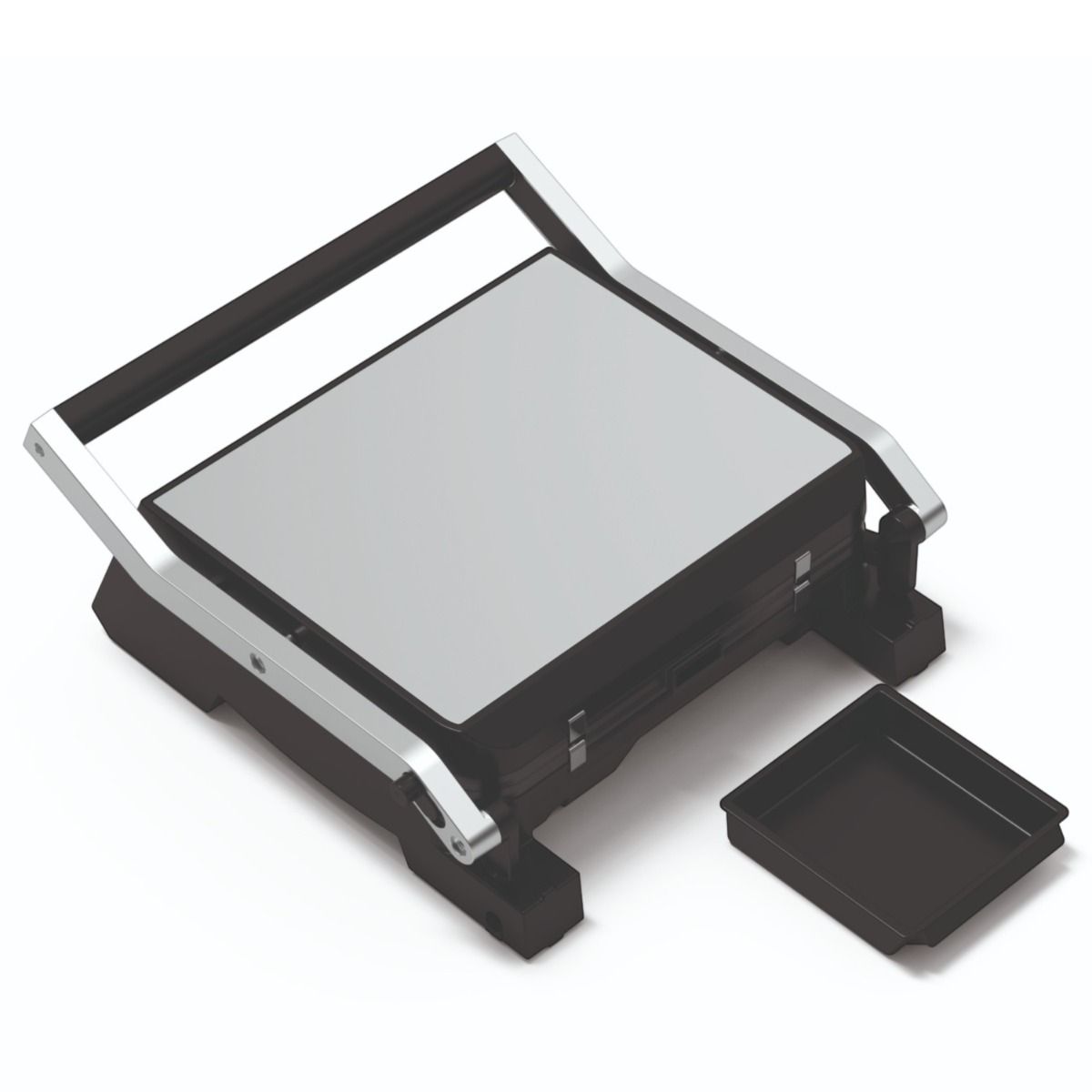 Arzum Panini Pro Grill & Sandwichmaker - Inox - Zilver - 2000W