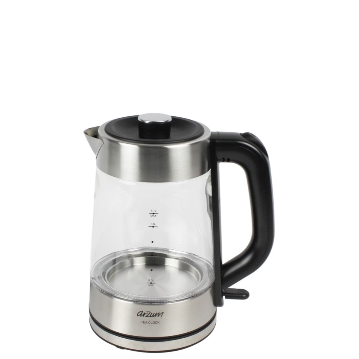 Arzum Tea Clock Elektrische Theepot AR3154-0600 | Glas theepot productafbeelding 3