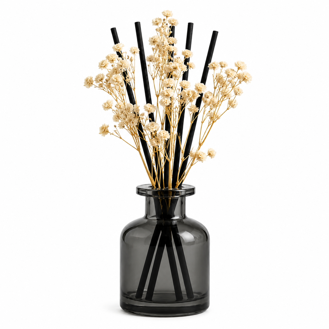 BADRI Bloem Geurstokjes - Cozy Harvest - 120ML - Luxe Reed Diffuser - Geur voor Woonkamer & Badkamer