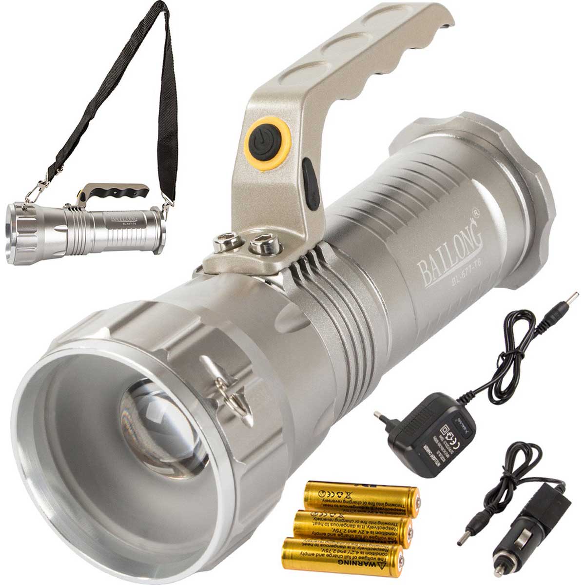 BAILONG Militaire Zaklamp zaklampen