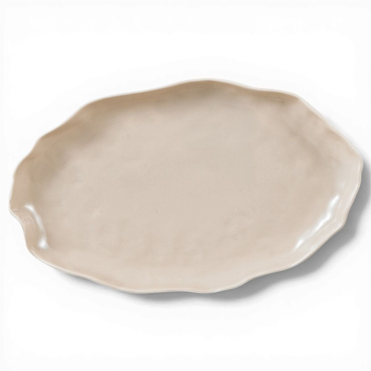 Bricard Angles - Porcelain Dinnerware Set - Dinner Set - 27-piece - 6-Person - Taupe - Japandi