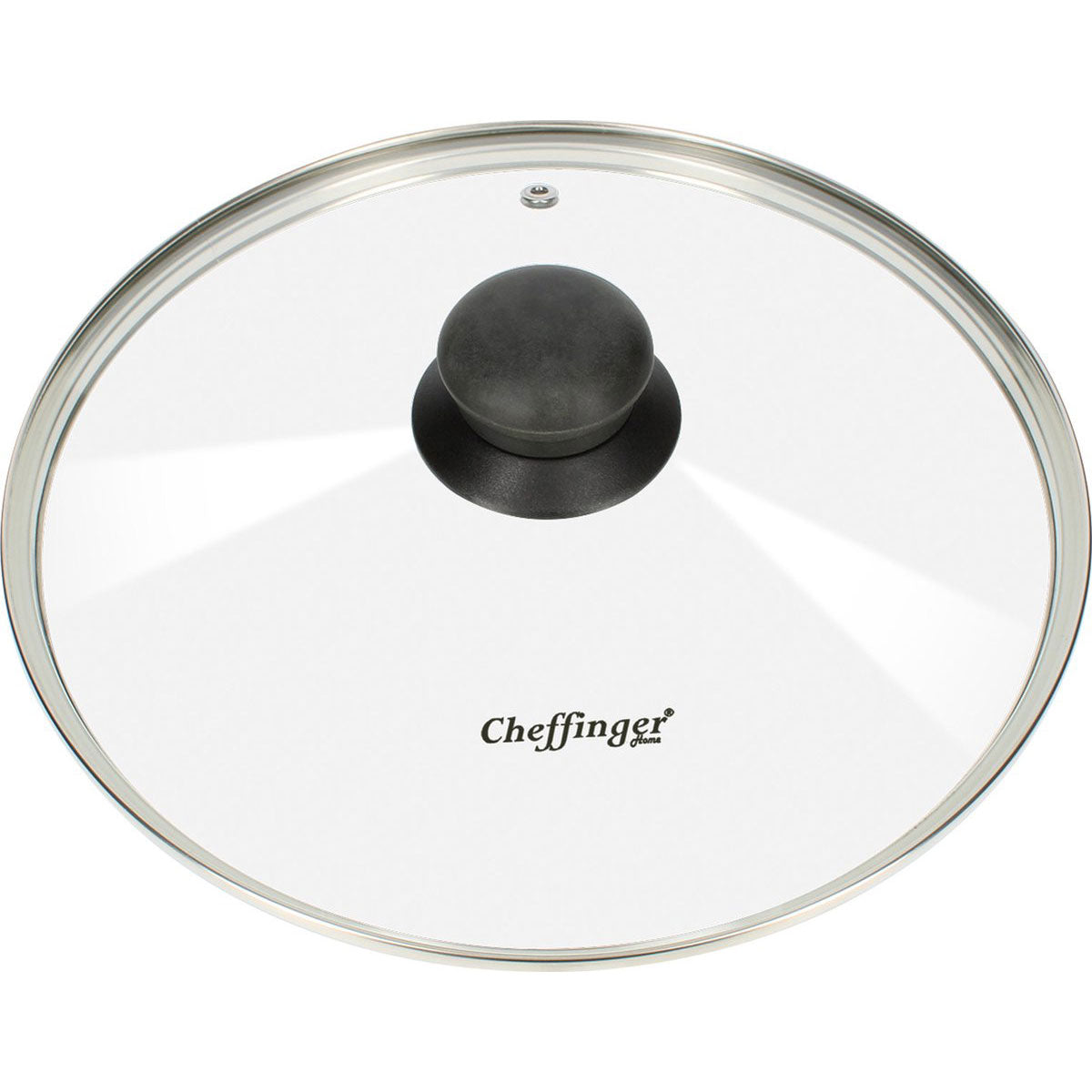 Cheffinger Deksel - Glas - 24 cm - Pannendeksel - Pandeksel - Potdeksel