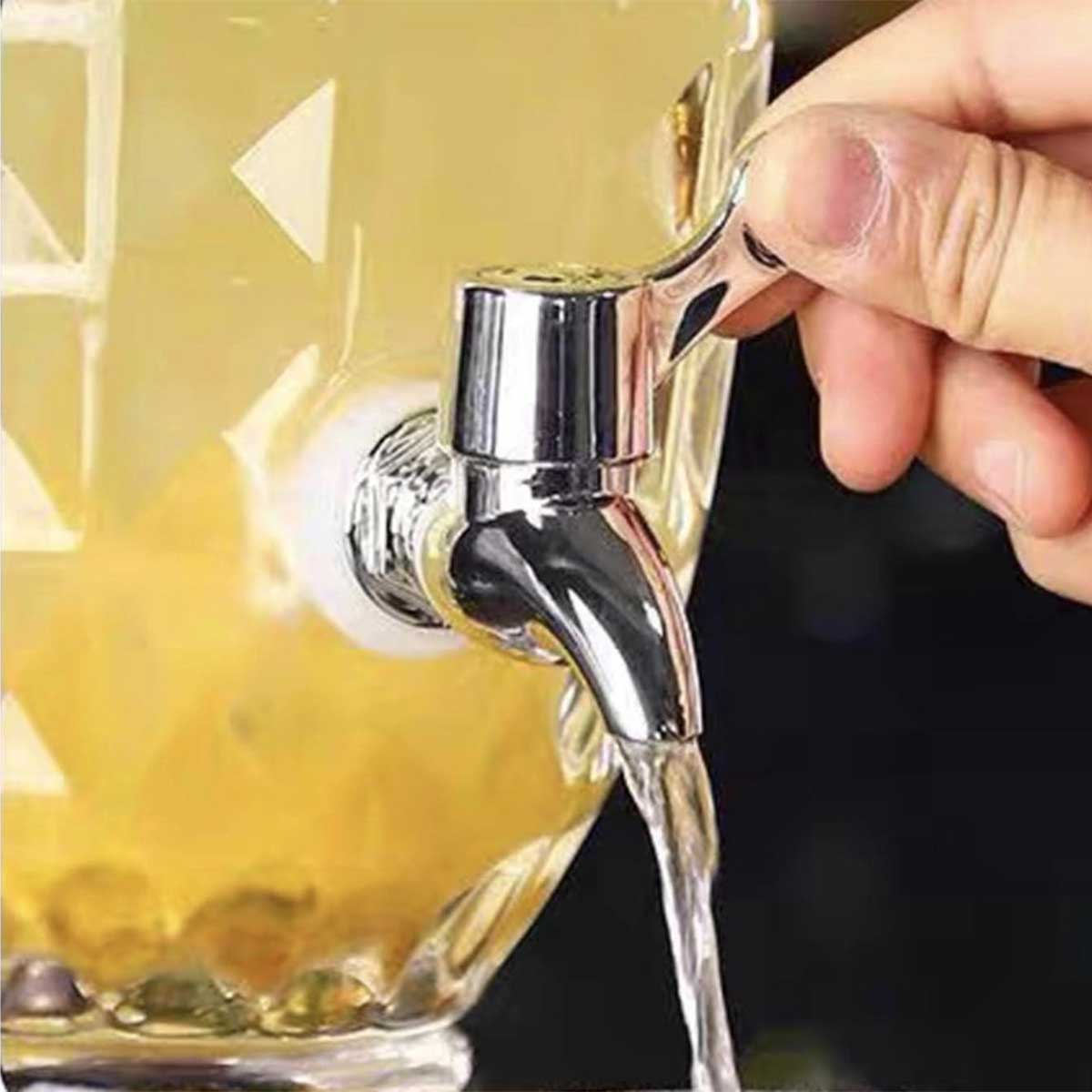 Cheffinger Lemonade Dispenser – 5L | Stylish Beverage Dispenser for Water, Juice, and Cocktails