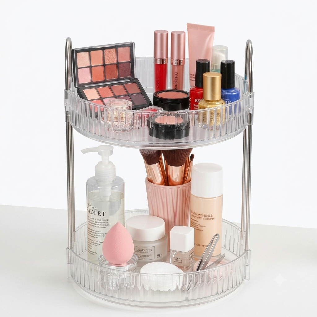 Cheffinger Draaibare Make-Up Organizer make-up organizers