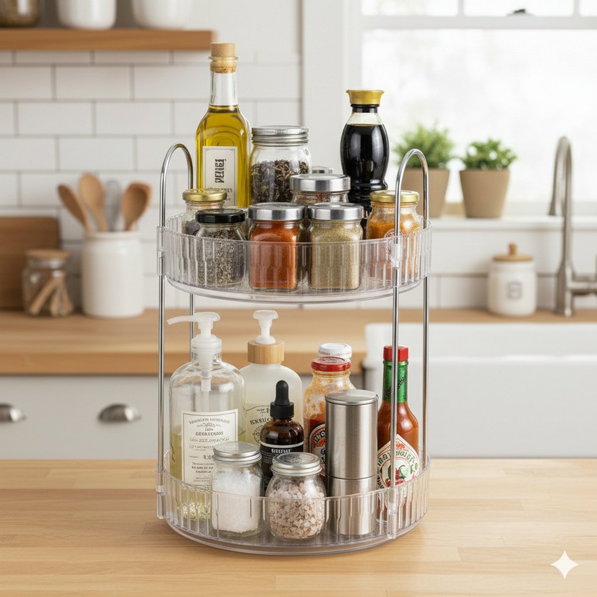 Cheffinger Draaibare Make-Up Organizer make-up organizers productafbeelding 2