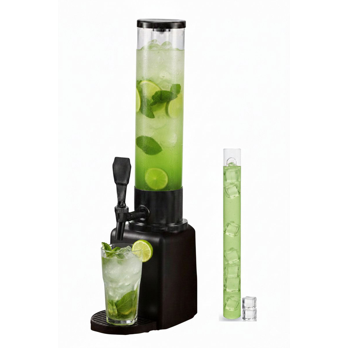 Cheffinger Drankdispenser met IJsblokjesreservoir en Tapkraan limonadedispensers