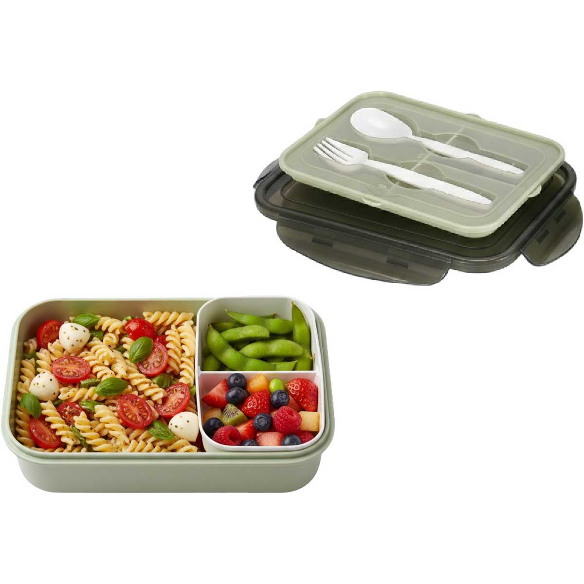 Cheffinger Lunchbox met Bestek lunchverpakkingen productafbeelding 2