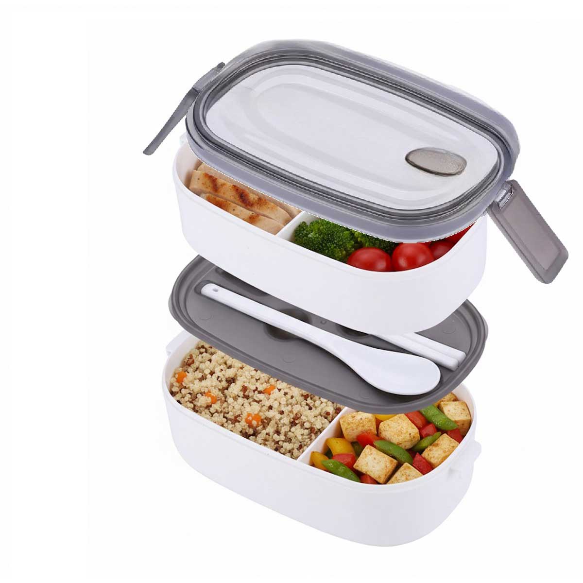 Cheffinger Lunchbox met Bestek lunchverpakkingen productafbeelding 2