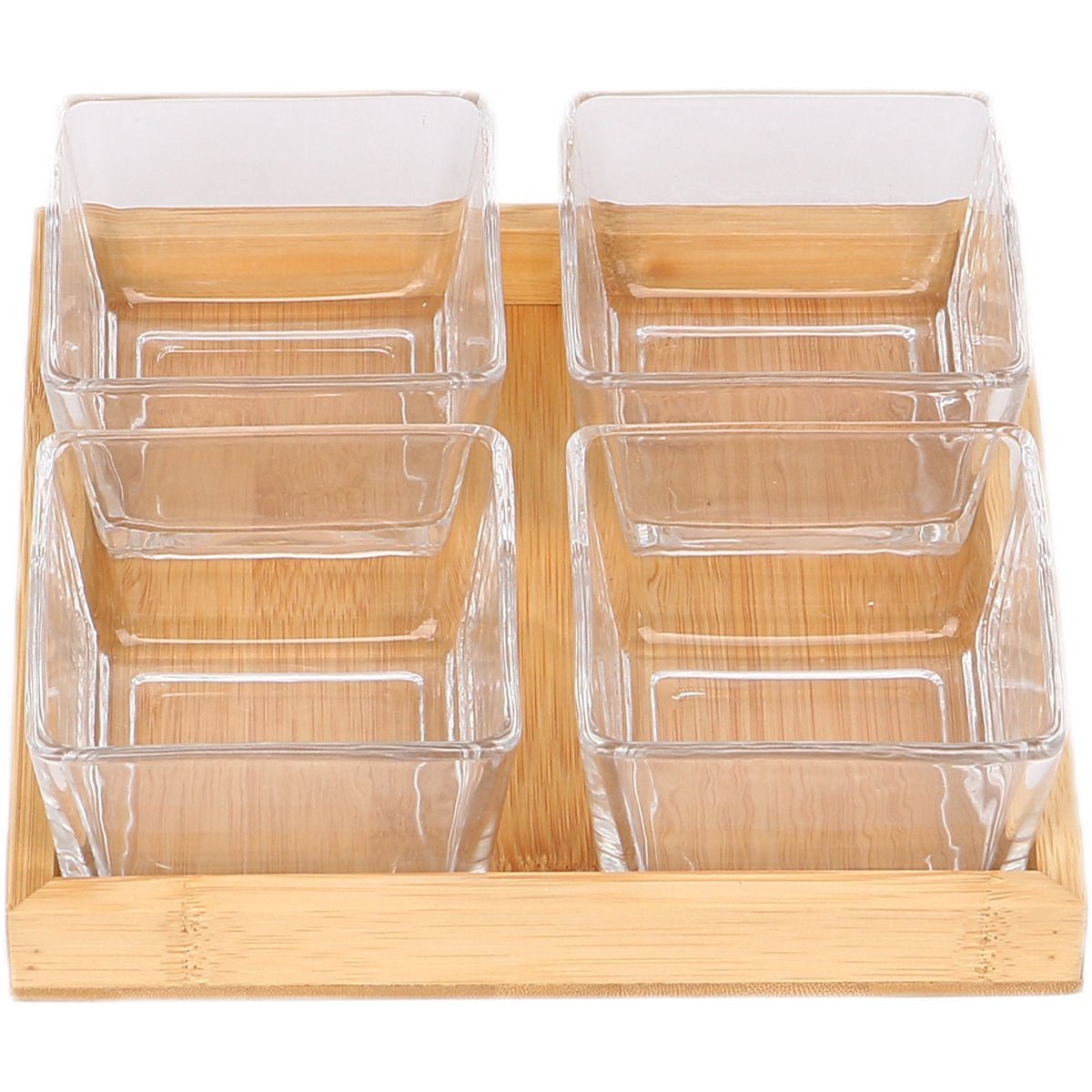 Cheffinger Snackschaal met 4 Bakjes snack- & tappasschalen productafbeelding 2