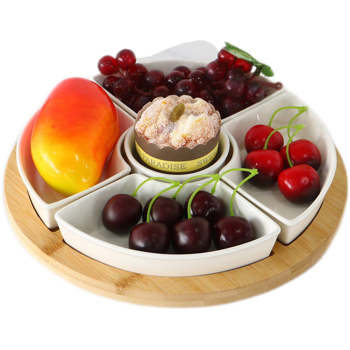 Cheffinger Snackschaal met 5 Bakjes snack- & tappasschalen
