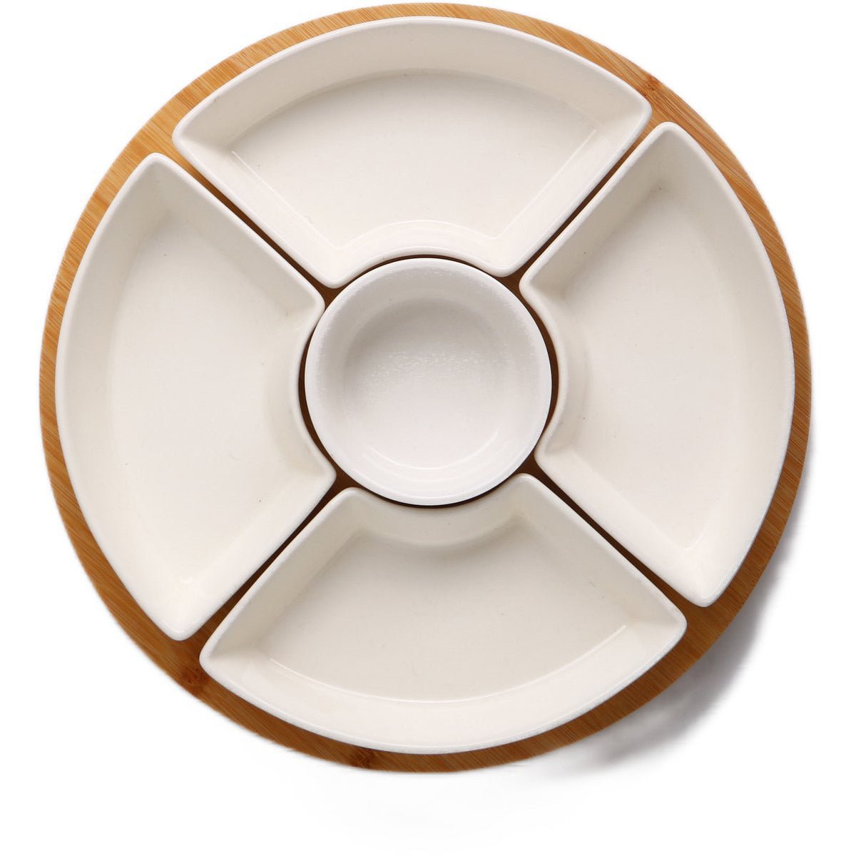 Cheffinger Snackschaal met 5 Bakjes snack- & tappasschalen productafbeelding 2