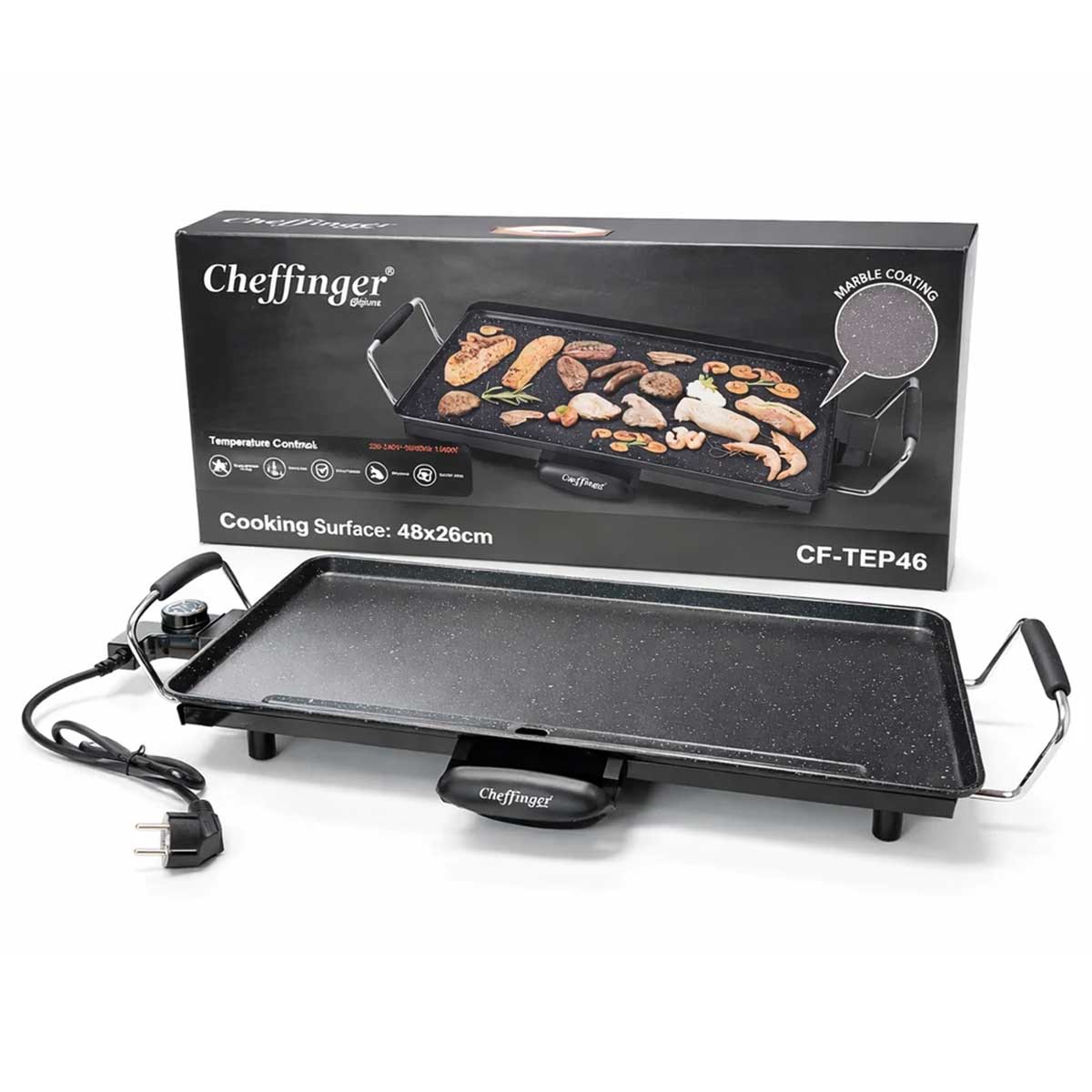 Cheffinger Teppanyaki Grillplaat teppanyaki