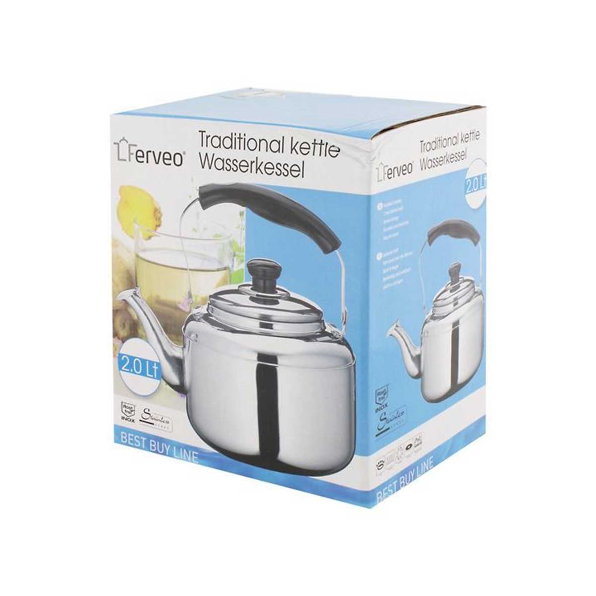 Ferveo Waterketel theepot productafbeelding 2