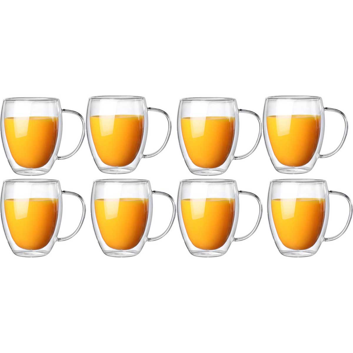 Glozini Dubbelwandige Glazen met Oor glas