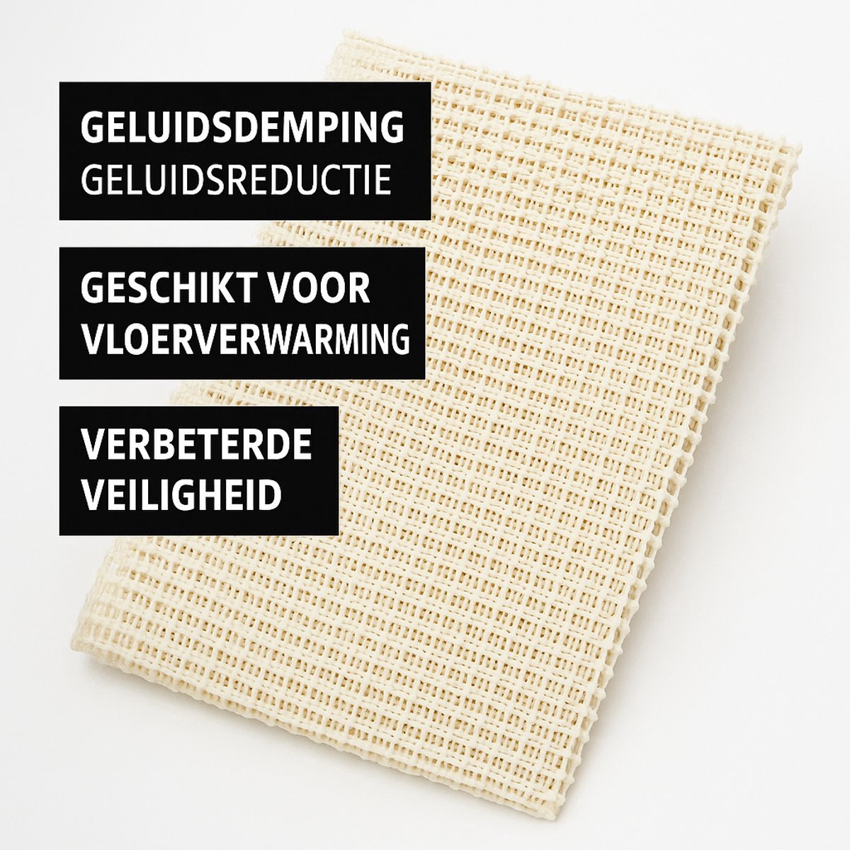 Hauskraft Antislipmat Voor Vloerkleed - 60x120 cm - Antislip tapijt - Ondertapijt - Onderkleed - Antisliponderkleden - Antislipmat onder Vloerkleed