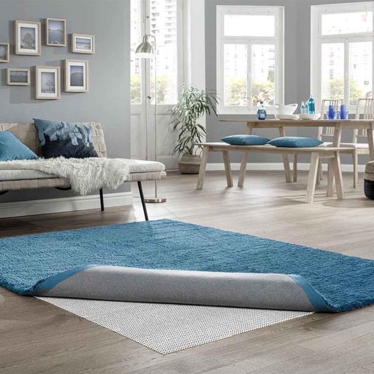 Hauskraft Antislipmat Voor Vloerkleed - Antislip tapijt - Ondertapijt - Onderkleed - Antisliponderkleden - Antislipmat onder Vloerkleed