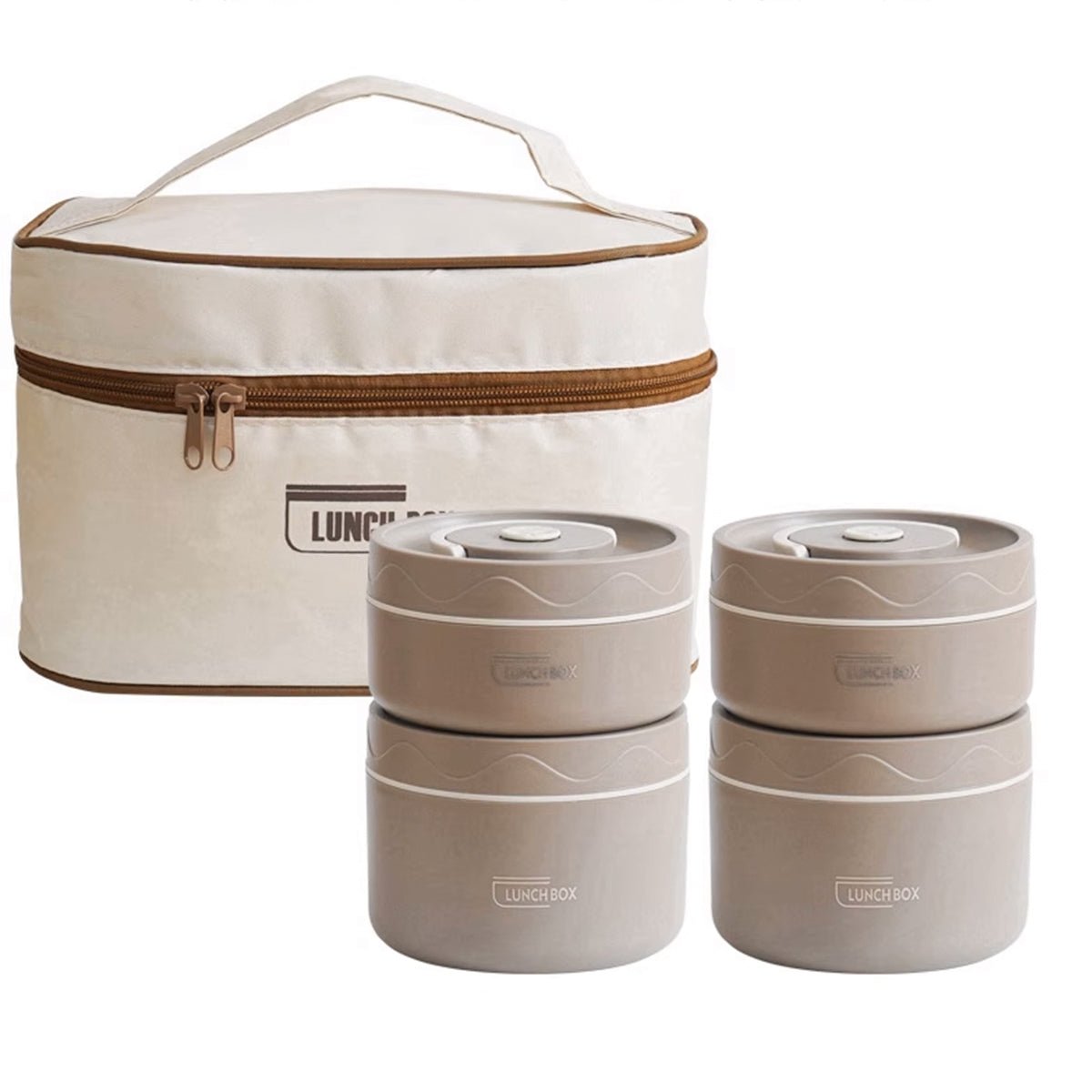 Hauskraft Thermische Lunchbox Set – 5-delig lunchverpakkingen