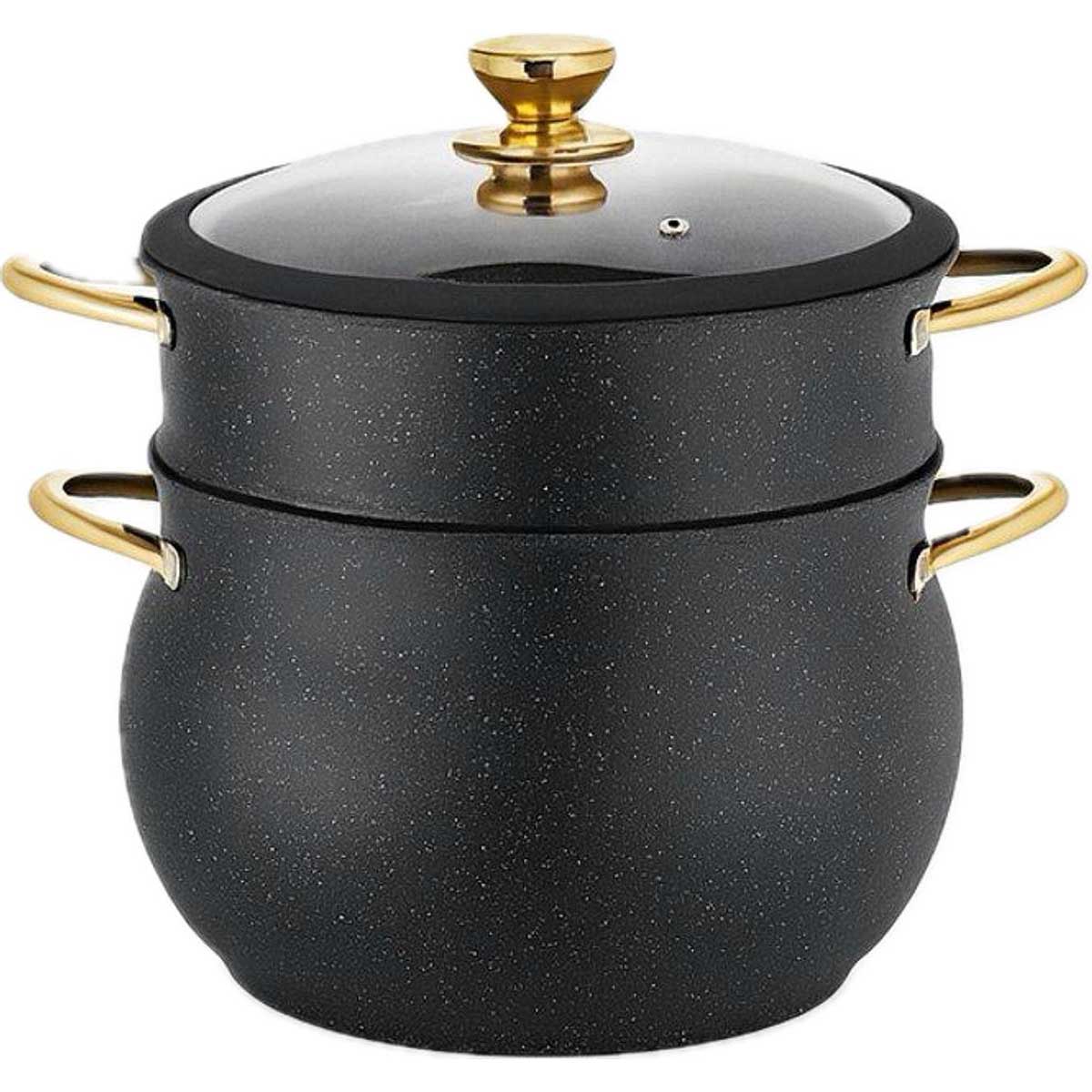 Kadirelli Couscous Pan met Deksel couscouspannen