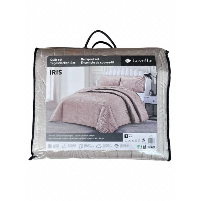 Lavella Iris Bedsprei Set 3-delig sprei productafbeelding 4